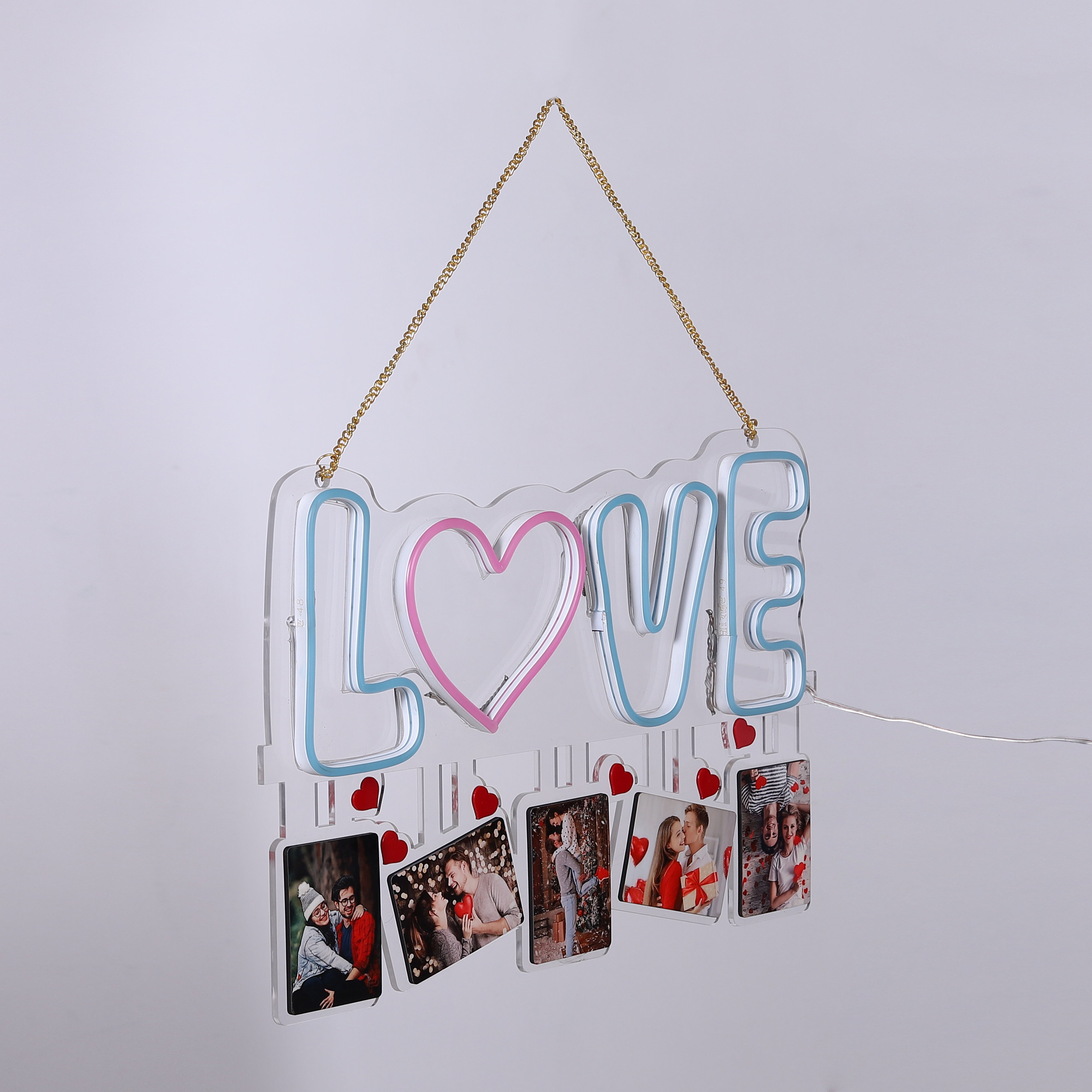Personalized Love Neon With Heart