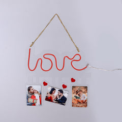 Personalized Mini Love Neon With Photos