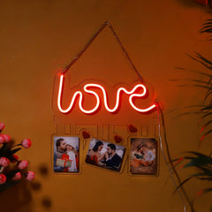 Personalized Mini Love Neon With Photos