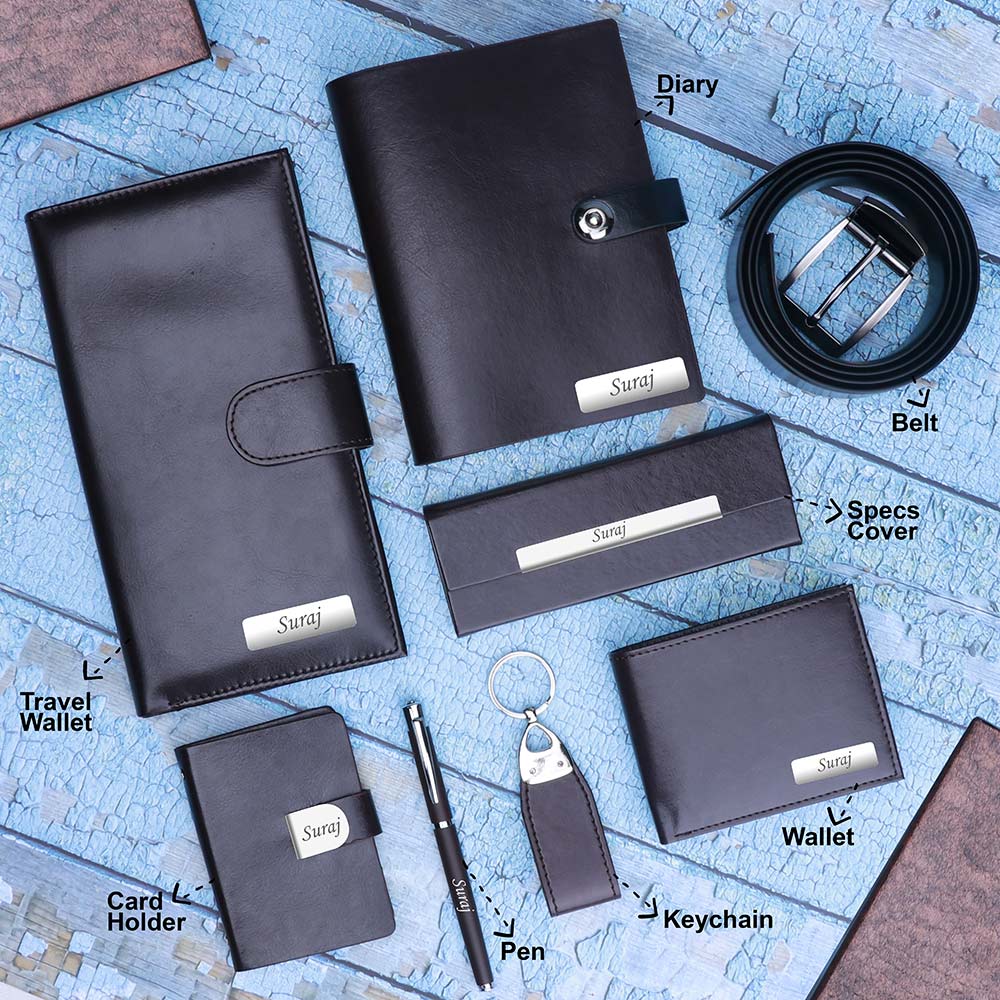 Personalized 8-in-1 Daily-Utility Gift Set for Men